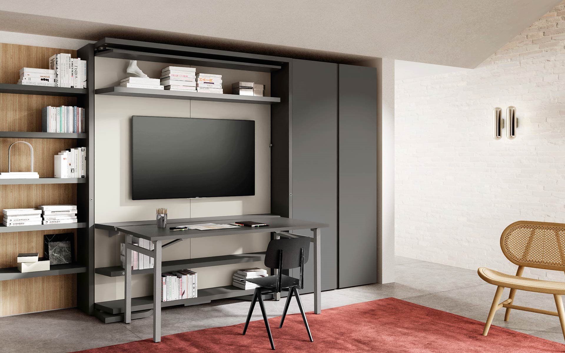 Opklapbed LGM TV Table BedHabits 4